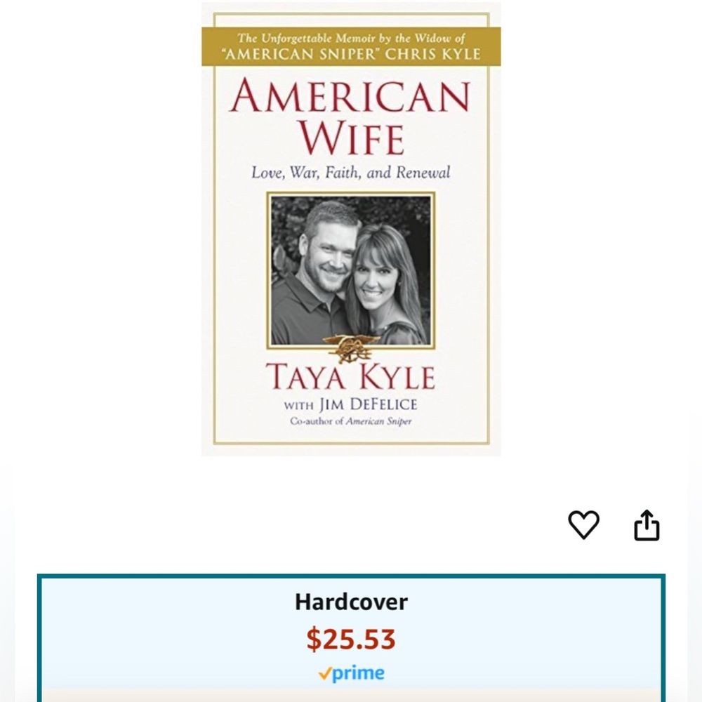 American Wife: By Taya Kyle